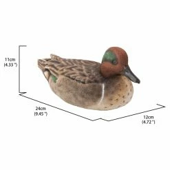 Wholesale 👍 Animal Statues Hi-Line Gift Ltd. Large Mallard With Green Wings Figurine 🎉 -Garden Statues Shop detail5HILI1059