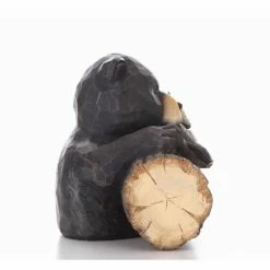 Budget ❤️ Animal Statues Hi-Line Gift Ltd. Bear With Go Fishing Sign Garden Statue ⌛ -Garden Statues Shop detail5HILI219