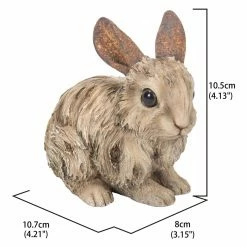 Best deal 👏 Animal Statues Hi-Line Gift Ltd. Small Driftwood Rabbit Garden Statue 🎁 -Garden Statues Shop detail5HILI970