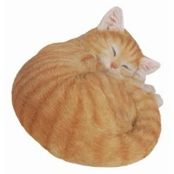 Wholesale ✨ Animal Statues Hi-Line Gift Ltd. Cat Lying And Sleeping Garden Statue 😉 -Garden Statues Shop detail6HILI056