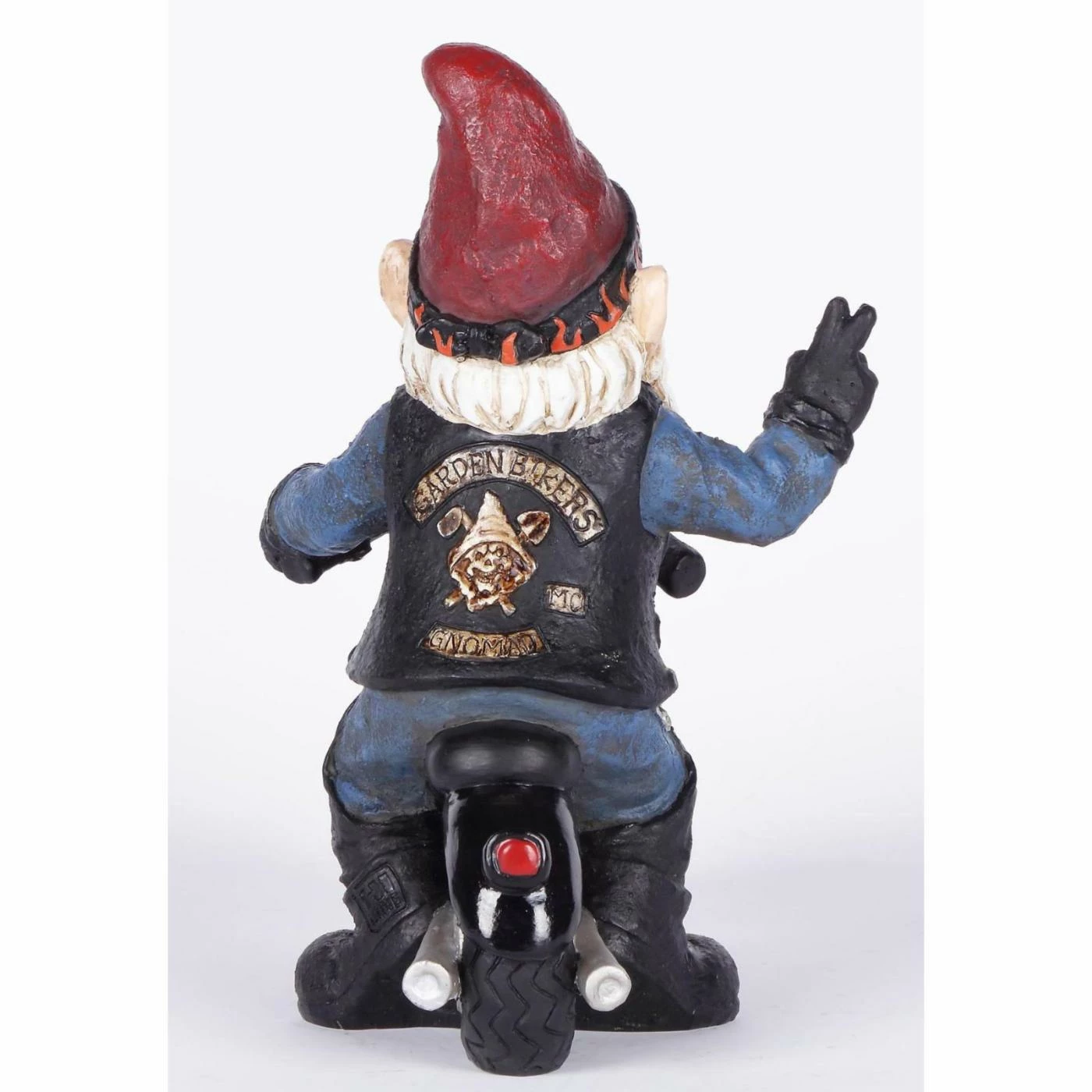 Wholesale 🔔 Garden Gnomes Hi-Line Gift Ltd. Peace Biker Gnome Figurine 🎁 11 Wholesale 🔔 Garden Gnomes Hi-Line Gift Ltd. Peace Biker Gnome Figurine 🎁 - Image 9