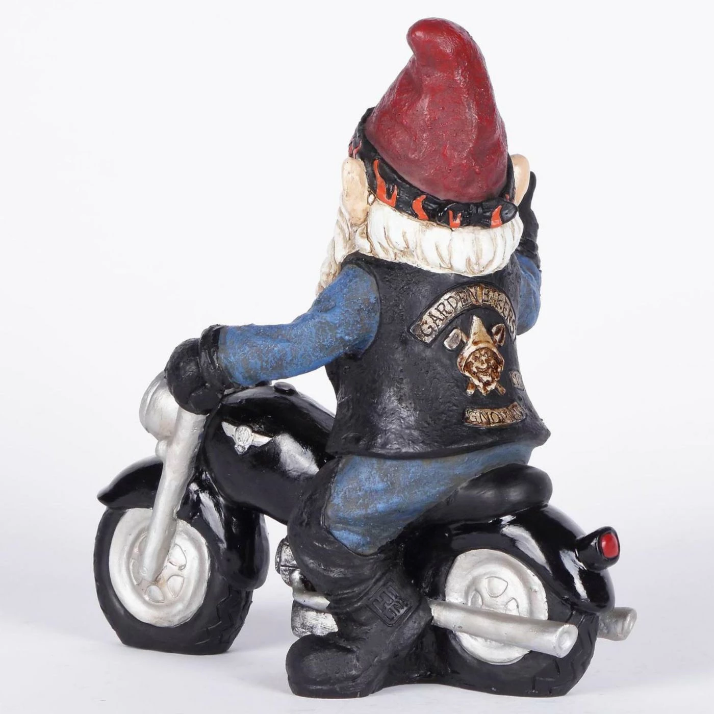 Wholesale 🔔 Garden Gnomes Hi-Line Gift Ltd. Peace Biker Gnome Figurine 🎁 12 Wholesale 🔔 Garden Gnomes Hi-Line Gift Ltd. Peace Biker Gnome Figurine 🎁 - Image 10