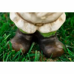 Hot Sale ✔️ Garden Gnomes Alpine Gnome Statue With Hand Behind His Back ❤️ -Garden Statues Shop detailALP692