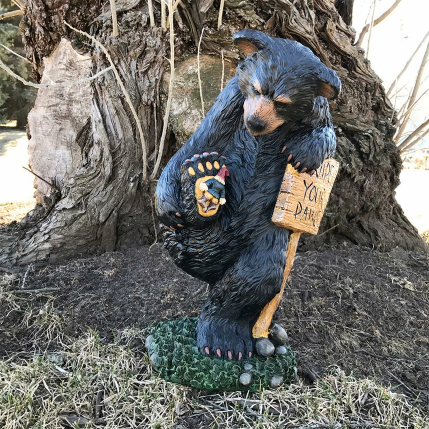 Cheapest ⌛ Animal Statues Design House Wipe Your Paws Bear Lawn Decor 🌟 5 Cheapest ⌛ Animal Statues Design House Wipe Your Paws Bear Lawn Decor 🌟 - Image 3