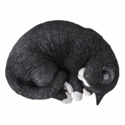 Wholesale ✨ Animal Statues Hi-Line Gift Ltd. Cat Lying And Sleeping Garden Statue 😉 -Garden Statues Shop detailHILI056