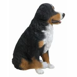 Budget 😀 Animal Statues Hi-Line Gift Ltd. Bernese Mountain 🐶 Dog Garden Statue 👏 -Garden Statues Shop detailHILI086