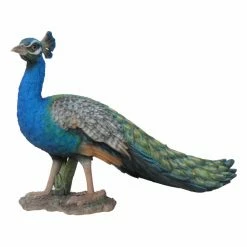 Hot Sale 🧨 Animal Statues Hi-Line Gift Ltd. Peacock Bird Garden Statue ✔️ -Garden Statues Shop detailHILI095
