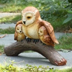 Cheapest 🎉 Animal Statues Hi-Line Gift Ltd. Owl Family Figurine 👍 -Garden Statues Shop detailHILI1007