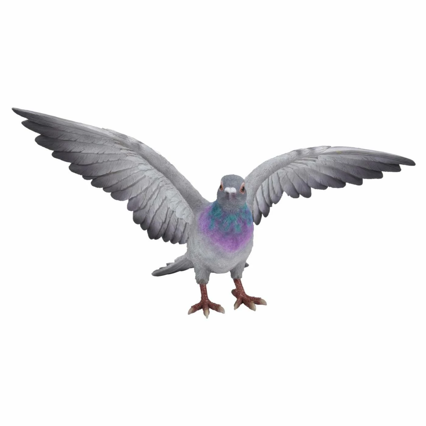 Best deal 👏 Animal Statues Hi-Line Gift Ltd. Gray Pigeon With Colored Neck Figurine 🌟 5 Best deal 👏 Animal Statues Hi-Line Gift Ltd. Gray Pigeon With Colored Neck Figurine 🌟 - Image 3