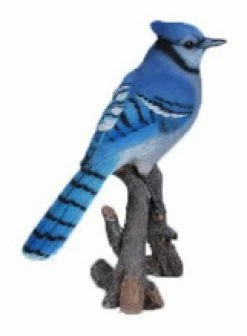 Brand new ✔️ Animal Statues Hi-Line Gift Ltd. Jay On Branch Garden Statue 😉 -Garden Statues Shop detailHILI127