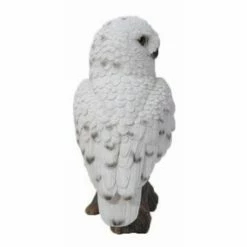 Top 10 🥰 Animal Statues Hi-Line Gift Ltd. Snowy Owl On Stump Garden Statue ⌛ -Garden Statues Shop detailHILI138
