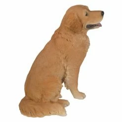 Discount 😀 Animal Statues Hi-Line Gift Ltd. Sitting Retriever 🐕 Dog Garden Statue 🌟 -Garden Statues Shop detailHILI163