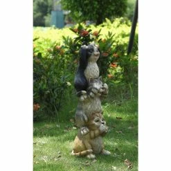 Wholesale ⭐ Animal Statues Hi-Line Gift Ltd. Stacking Cats No Evil Garden Statue 💯 14 Wholesale ⭐ Animal Statues Hi-Line Gift Ltd. Stacking Cats No Evil Garden Statue 💯 -Garden Statues Shop detailHILI217