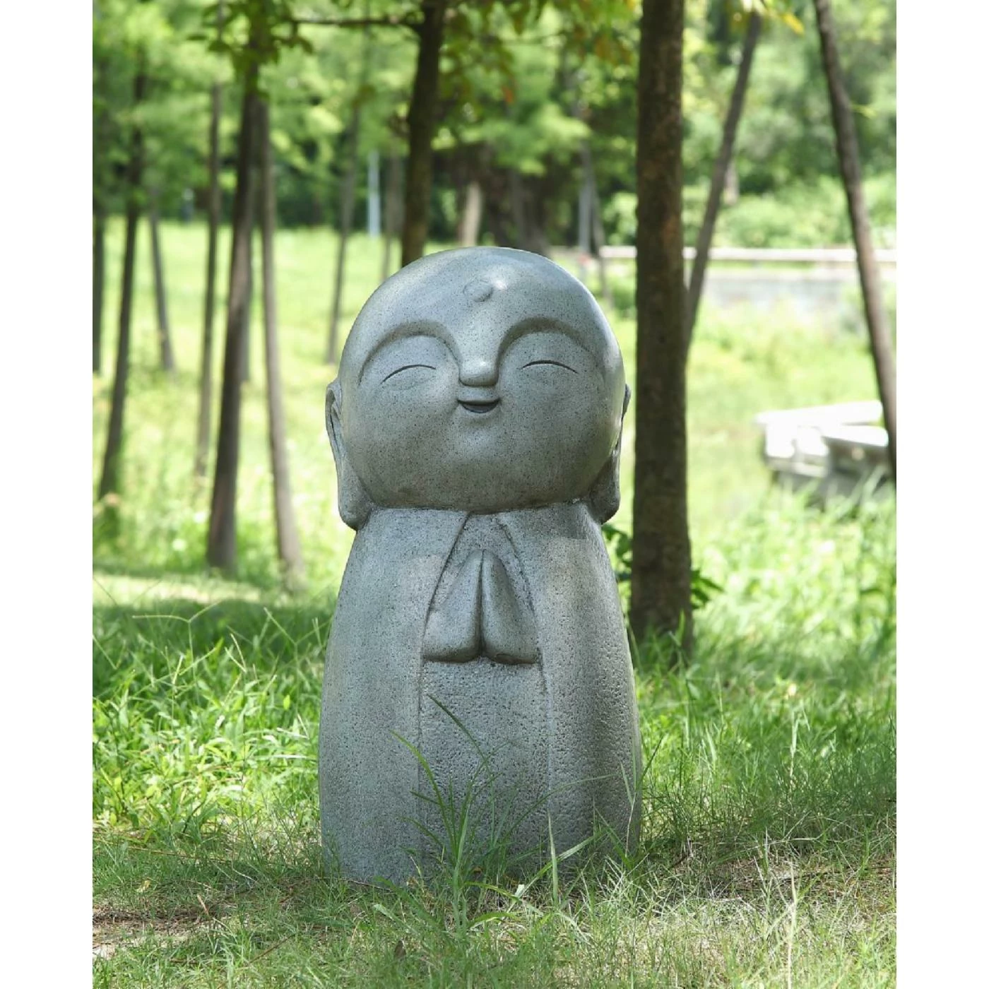 Best Sale ๐ Religious Statues Hi-Line Gift Ltd. Praying Lucky Japanese Jizo Garden Statue โ 5 Best Sale ๐ Religious Statues Hi-Line Gift Ltd. Praying Lucky Japanese Jizo Garden Statue โ - Image 3