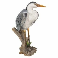 New 🤩 Animal Statues Hi-Line Gift Ltd. Heron Standing 👍 -Garden Statues Shop detailHILI515