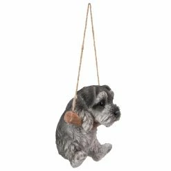 Budget ✔️ Animal Statues Hi-Line Gift Ltd. Hanging Schnauzer Puppy Statue 💯 9 Budget ✔️ Animal Statues Hi-Line Gift Ltd. Hanging Schnauzer Puppy Statue 💯 -Garden Statues Shop detailHILI543
