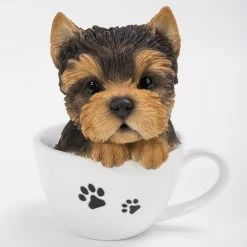Discount π Animal Statues Hi-Line Gift Ltd. Teacup Yorkshire Terrier Puppy Statue π 11 Discount π Animal Statues Hi-Line Gift Ltd. Teacup Yorkshire Terrier Puppy Statue π -Garden Statues Shop detailHILI549