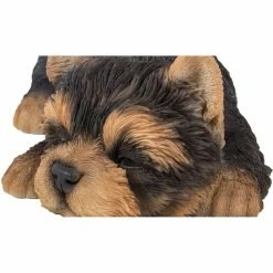 Best reviews of 😀 Animal Statues Hi-Line Gift Ltd. Yorkshire Terrier Puppy Sleeping ✨ -Garden Statues Shop detailHILI570