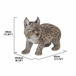 Best Sale 🔔 Animal Statues Hi-Line Gift Ltd. Lynx Kitten 🎉 11 Best Sale 🔔 Animal Statues Hi-Line Gift Ltd. Lynx Kitten 🎉 -Garden Statues Shop detailHILI571