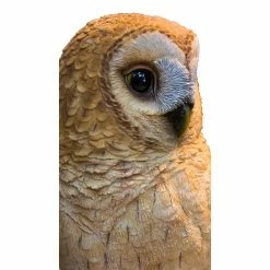 Budget ⌛ Animal Statues Hi-Line Gift Ltd. Tawny Owl On Stump 🎉 -Garden Statues Shop detailHILI574