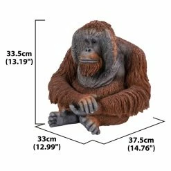 Cheap โค๏ธ Animal Statues Hi-Line Gift Ltd. Orangutan Sitting ๐ 11 Cheap โค๏ธ Animal Statues Hi-Line Gift Ltd. Orangutan Sitting ๐ -Garden Statues Shop detailHILI579