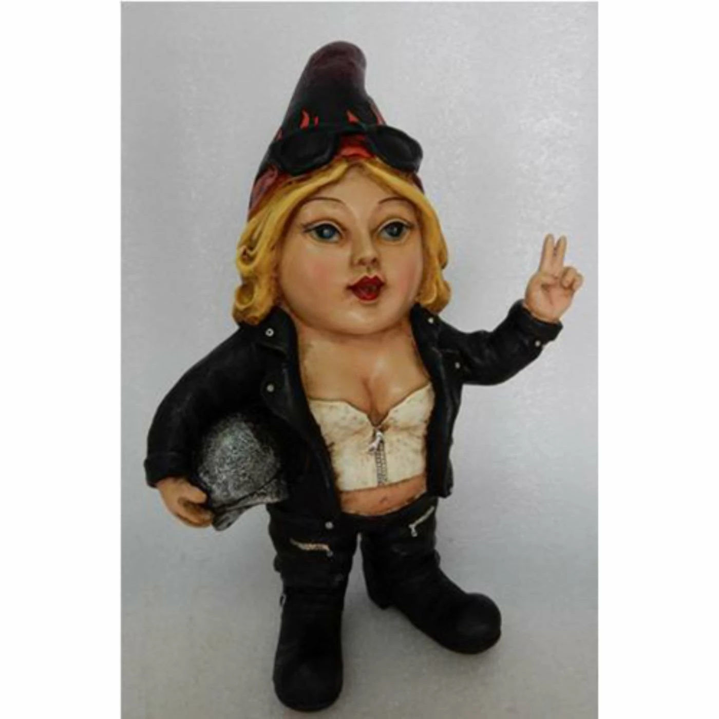 Discount π₯° Garden Gnomes Hi-Line Gift Ltd. Female Biker Gnome Garden Statue β 5 Discount π₯° Garden Gnomes Hi-Line Gift Ltd. Female Biker Gnome Garden Statue β - Image 3