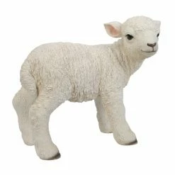 Best Pirce 💯 Animal Statues Hi-Line Gift Ltd. Standing Lamb Statue 🥰 -Garden Statues Shop detailHILI815