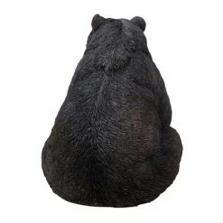 Best reviews of 🧨 Animal Statues Hi-Line Gift Ltd. Black Bear Sitting With One Paw Up Statue 🧨 -Garden Statues Shop detailHILI822