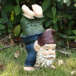 Wholesale ๐งจ Garden Gnomes Hi-Line Gift Ltd. Gnome Doing Handstand Figurine ๐ 14 Wholesale ๐งจ Garden Gnomes Hi-Line Gift Ltd. Gnome Doing Handstand Figurine ๐ -Garden Statues Shop detailHILI995