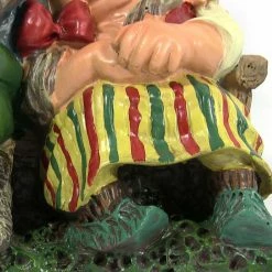 Best reviews of 👍 Garden Gnomes Sunnydaze Decor Al And Anita On Bench Gnome 🤩 -Garden Statues Shop detailNETH002