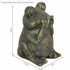 Brand new ๐ฅฐ Sunnydaze Decor Animal Statues Sunnydaze 3 Wise Frogs Statue Trio Set - Hear No Evil, See No Evil, Speak No Evil ๐ 9 Brand new ๐ฅฐ Sunnydaze Decor Animal Statues Sunnydaze 3 Wise Frogs Statue Trio Set - Hear No Evil, See No Evil, Speak No Evil ๐ -Garden Statues Shop detailNETH1470