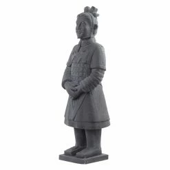 Cheapest 🌟 Oriental Statues Nearly Natural Warrior Indoor/Outdoor Statue 🔥 -Garden Statues Shop detailNN1146