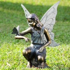 Best Sale ❤️ Fairy Statues San Pacific International Fairy Grace Garden Statue 🔥 -Garden Statues Shop detailSAPI913