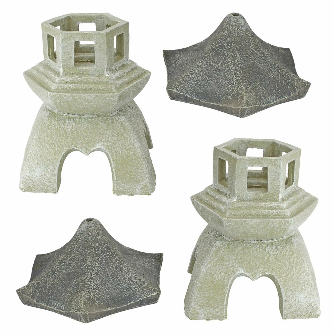 Outlet 😍 Oriental Statues Design Toscano Asian Pagoda Statues - Set Of 2 🥰 5 Outlet 😍 Oriental Statues Design Toscano Asian Pagoda Statues - Set Of 2 🥰 - Image 3