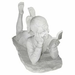 Best Sale 😀 Children Statues Design Toscano Glenda The Reading Girl Garden Statue 🌟 -Garden Statues Shop detailTOSC1560