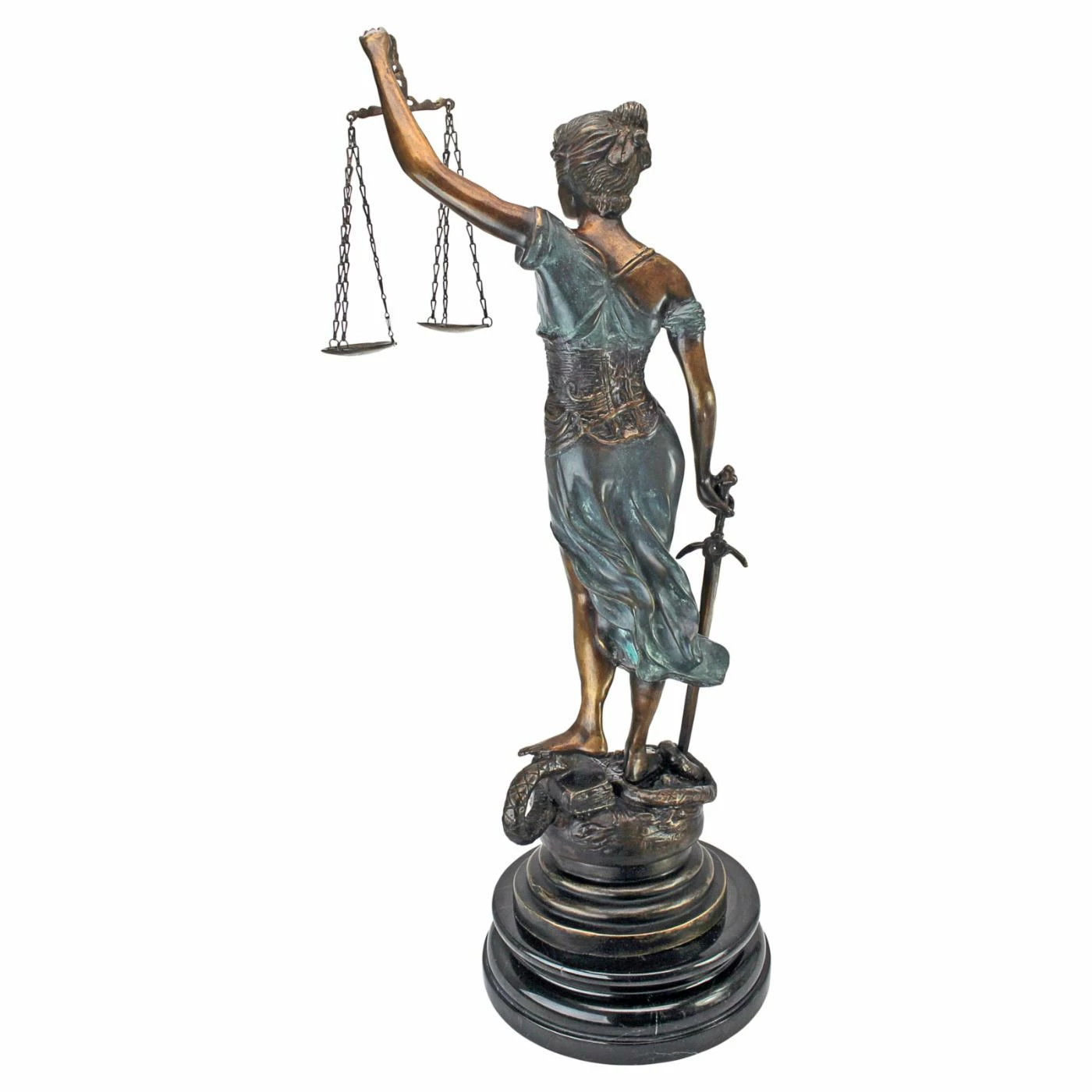 Wholesale ๐ Other Garden Statues Design Toscano Themis Blind Justice Tabletop Garden Statue ๐ 5 Wholesale ๐ Other Garden Statues Design Toscano Themis Blind Justice Tabletop Garden Statue ๐ - Image 3