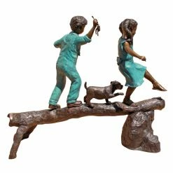 Discount ❤️ Children Statues Design Toscano The Adventure Garden Statue 🎉 -Garden Statues Shop detailTOSC2431