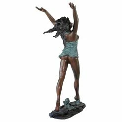 Best reviews of 🔥 Fairy Statues Design Toscano Nymph Dancing On Lilies Garden Statue 🔥 -Garden Statues Shop detailTOSC2439