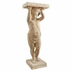 Best reviews of 🧨 Angel & Cherub Statues Design Toscano Royal Palace Of Caserta Cherub Pedestal 🤩 -Garden Statues Shop detailTOSC3119