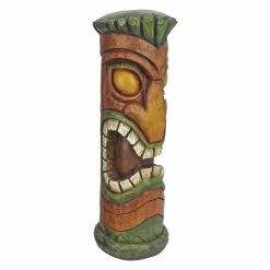 Brand new ✔️ Other Garden Statues Design Toscano Aloha Hawaii Tiki Sculpture - Moai Haku Hana 🌟 -Garden Statues Shop detailTOSC886