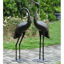 Cheap π Animal Statues HGC Antique Bronze Garden Crane Statue - Set Of 2 π 7 Cheap π Animal Statues HGC Antique Bronze Garden Crane Statue - Set Of 2 π -Garden Statues Shop detailUNII022