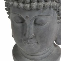 Hot Sale π Oriental Statues LuxenHome Buddha Head Statue π― 10 Hot Sale π Oriental Statues LuxenHome Buddha Head Statue π― -Garden Statues Shop detailWINH194