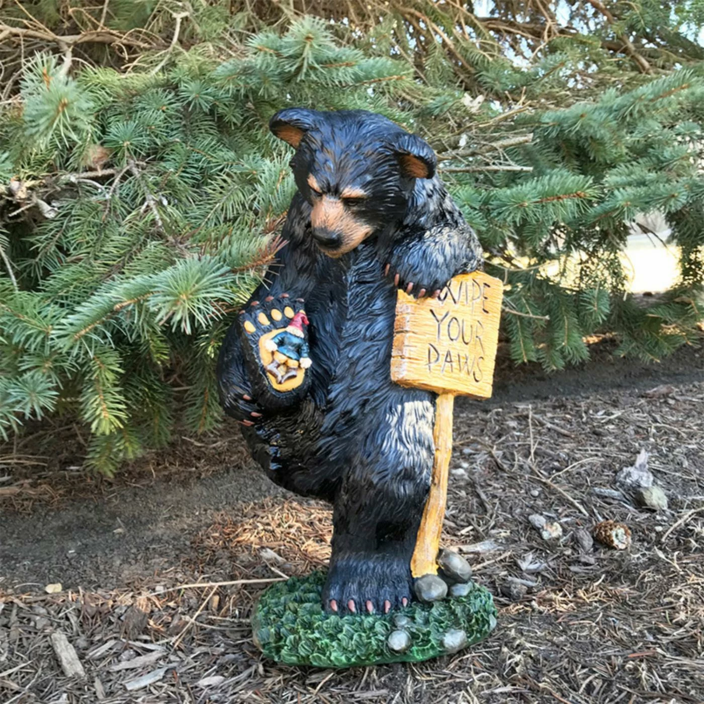 Cheapest ⌛ Animal Statues Design House Wipe Your Paws Bear Lawn Decor 🌟 4 Cheapest ⌛ Animal Statues Design House Wipe Your Paws Bear Lawn Decor 🌟 - Image 2