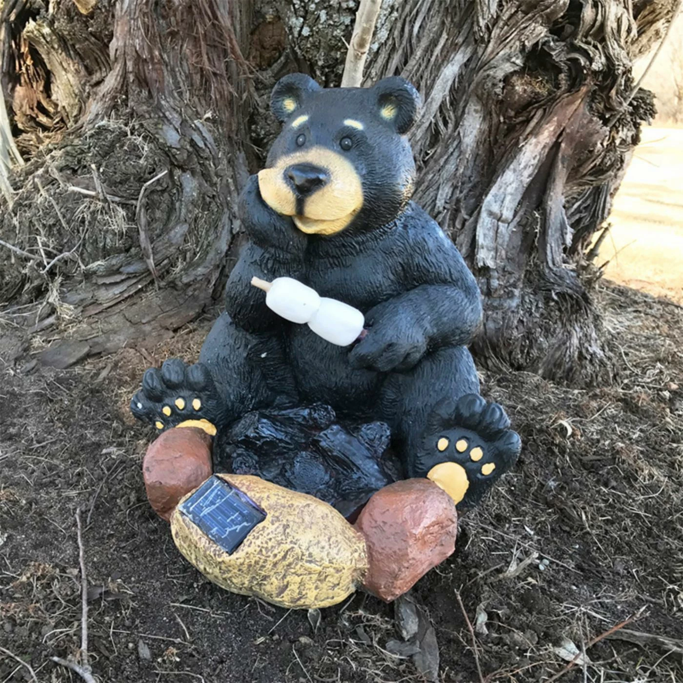 Discount π₯ Animal Statues Design House Solar Bear Roasting Marshmallows Lawn Decor π₯° 4 Discount π₯ Animal Statues Design House Solar Bear Roasting Marshmallows Lawn Decor π₯° - Image 2