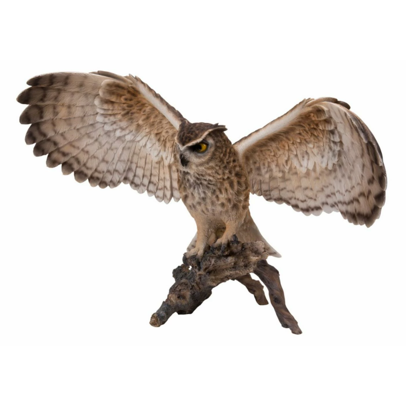 Cheap 🔥 Animal Statues Hi-Line Gift Ltd. Eagle Owl On Branch With Open Wings Garden Statue 🎁 4 Cheap 🔥 Animal Statues Hi-Line Gift Ltd. Eagle Owl On Branch With Open Wings Garden Statue 🎁 - Image 2