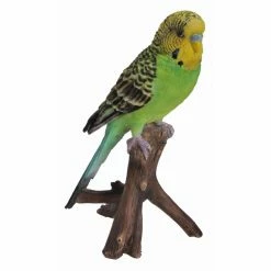 Best reviews of 😉 Animal Statues Hi-Line Gift Ltd. Budgie On Branch Garden Statue ⌛ -Garden Statues Shop inuseHILI060