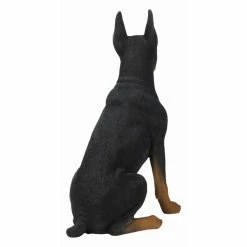 Best reviews of 👍 Animal Statues Hi-Line Gift Ltd. Sitting Doberman Pinscher 🐶 Dog Garden Statue 🎁 -Garden Statues Shop inuseHILI087