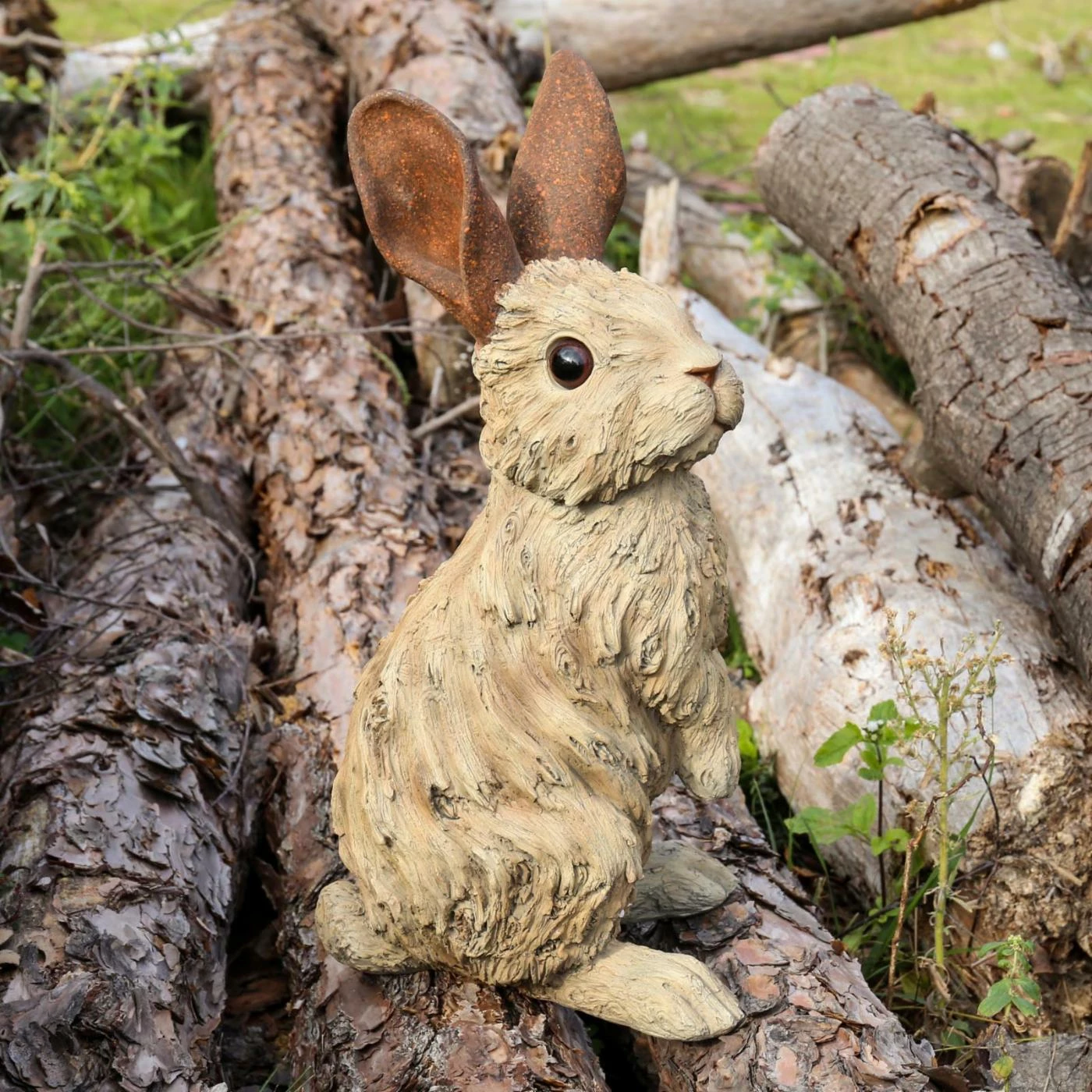 Top 10 😍 Animal Statues Hi-Line Gift Ltd. Driftwood Standing Rabbit Figurine 🥰 4 Top 10 😍 Animal Statues Hi-Line Gift Ltd. Driftwood Standing Rabbit Figurine 🥰 - Image 2