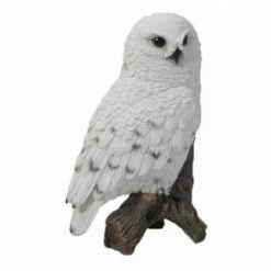 Top 10 🥰 Animal Statues Hi-Line Gift Ltd. Snowy Owl On Stump Garden Statue ⌛ -Garden Statues Shop inuseHILI138