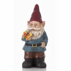 Wholesale ๐ Garden Gnomes Hi-Line Gift Ltd. Gnome Holding Butterfly Garden Statue โญ 13 Wholesale ๐ Garden Gnomes Hi-Line Gift Ltd. Gnome Holding Butterfly Garden Statue โญ -Garden Statues Shop inuseHILI208